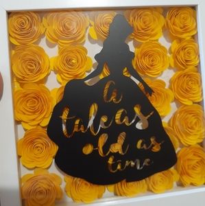 Beauty and the beast shadow box